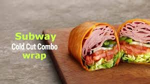 subway cold cut combo wrap