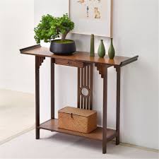 Wicker Console Table Tables For