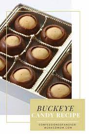 ohio buckeye candy recipe without