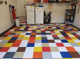 dean s mosaic garage floor garage