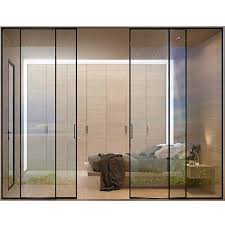 Bespoke Large Aluminum Frame Glass Door