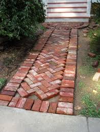 How To Lay A Herringbone Brick Path