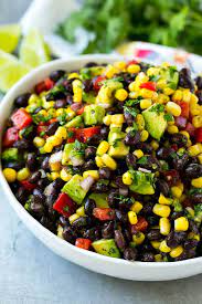 Mexican Corn Bean Salad gambar png