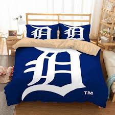 Detroit Tigers 2 Duvet Cover And
