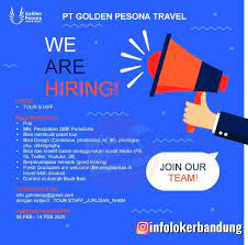 Bank mandiri taspen (bank mantap) ialah anak industri dari pt. Lowongan Kerja Pt Golden Pesona Travel Bandung Februari 2020 Info Loker Bandung 2021