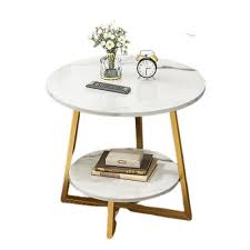 Two Tier Round Coffee Side Table