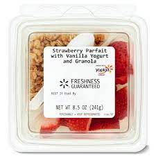 freshness guaranteed strawberry parfait