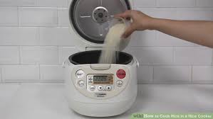 How To Cook Rice In A Rice Cooker With Pictures Wikihow