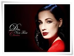 art deco dita von teese clics makeup