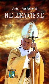 Święty Jan Paweł II - Baner religijny