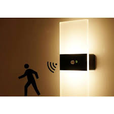 Led Sensor Wall Light Usb Rechargeable