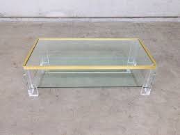 Acrylic Glass Coffee Table 1970s