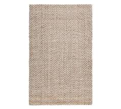 benton herringbone jute rug pottery barn