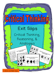 Critical thinking skills are what we want our students to develop     Encourage kids to think out of the box and sharpen their logical reasoning  and problem solving skills with our fun critical thinking activities for  kids 