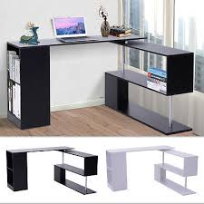 4.2 out of 5 stars, based on 335 reviews 335 ratings current price $199.99 $ 199. 360 Rotating Corner Desk Storage Shelf Combo Workstation L Shaped Table Office 89 99 Picclick Uk
