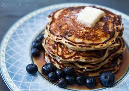 blueberry pancakes extra fluffy