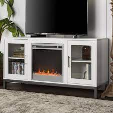 Manor Park Modern Fireplace Tv Stand