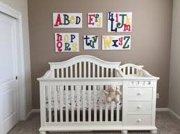 Wood Letters Alphabet Nursery Decor