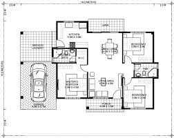Three Bedroom Bungalow House Plan
