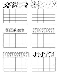 Hand Picked Violin Practice Chart Printable Free Free Sheet