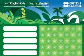 Kids Star Charts Teachingenglish British Council Bbc
