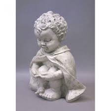 Pondering Baby St Francis 14in