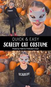 cat costume tutorial with no sew tutu
