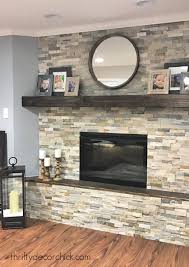 How to Build a DIY Electric Fireplace Wall {A Reveal } Thrifty