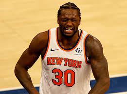 Julius randle laid the foundation for his career year and the knicks surprise playoff appearance julius randle became the knicks savior after a rigorous offseason workout routine that included. Julius Randle New York Knicks Star Makes Nba All Star Debut And Skills Challenge The Independent