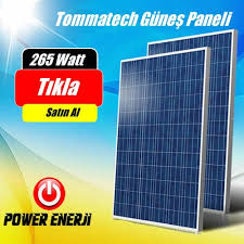 Ev güneş enerjisi sistemleri (akülü sistemler). 265 Watt Solar Panel Fiyati Power Enerji Gunes Paneli Ev Icin Sulama