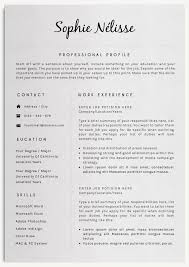 amazing professional resume template samplebusinessresumecom click Pinterest