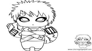 She is one of the main protagonists of demon slayer. Coloring Page Of Chibi Gaara