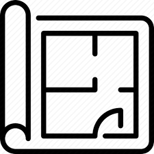 Home Architectural Plan Icon