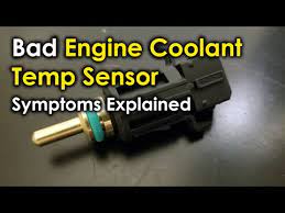 bad engine coolant rature sensor
