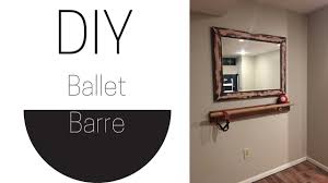 The ballet barre company supply and install wall mounted dance studio mirrors. Diy Ballet Barre Youtube