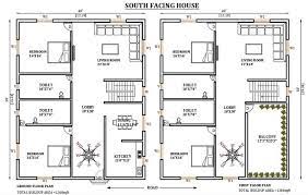 40 X50 South Facing House Plan Is