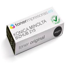The konica minolta bizhub 215 black toner will yield an estimated 12,000 pages at 5 percent page coverage. Cartuchos De Toner Original Para Konica Minolta Bizhub 215 Negro Tn118 A3vw050