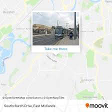 southchurch drive in nottingham by bus