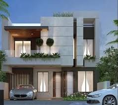 Duplex House Elevation Design In Pan India