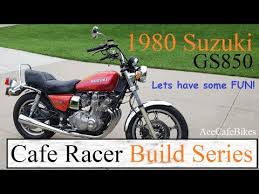 suzuki cafe racer build 1 gs850 you