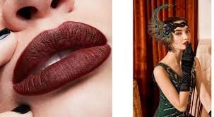 lip color ideas with your green dress