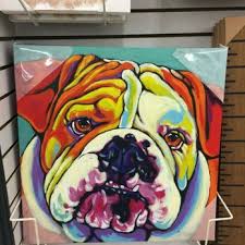Bulldog Painting Hobby Lobby Deals 65