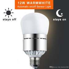 Sensor Lights Bulb Dusk To Dawn Led Light Bulbs Smart Lighting Lamp 12w E26 E27 B22 Socket 6000k Automatic On Off For Outdoor Yard Canada 2020 From Led Factory168 Cad 19 82 Dhgate Canada