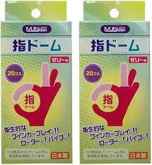 Amazon.co.jp: 指ドーム 潤滑剤付き指サック 20個入り×2箱（計40個） 日本製 : 産業・研究開発用品
