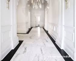 white marble the best home flooring