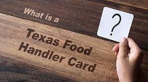 texas food handlers license