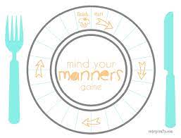 teaching table manners to kids