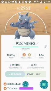 Ms Eq The Real Potential Of Rhydon As Attacker Pokemon