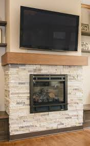 Room Remodel Gets New Stone Fireplace
