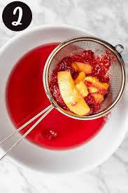 bellini peach raspberry iced tea the